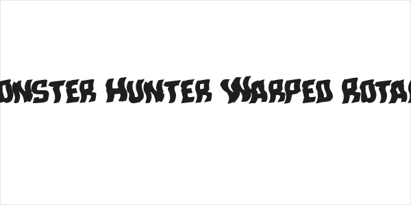 Monster Hunter Warped Rotalic Logo