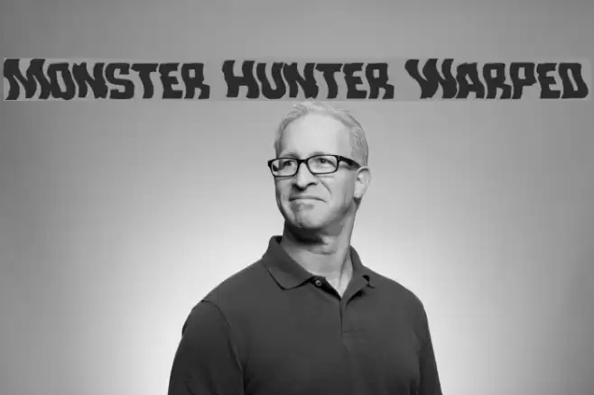 Monster Hunter Warped Font examples