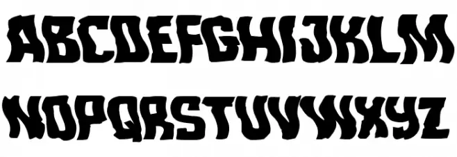 Monster Hunter Warped 字体 小写