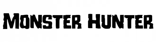 Monster Hunter  Fuentes Gratis Descargar
