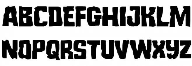 Monster Hunter Schriftart Groß