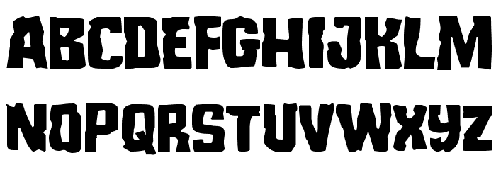 Monster Hunter Font LOWERCASE