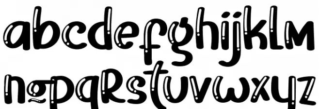 Monster Kingdom Caratteri MINUSCOLO