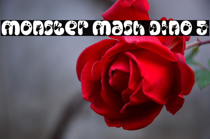 Monster Mash Dino 5 Example 1