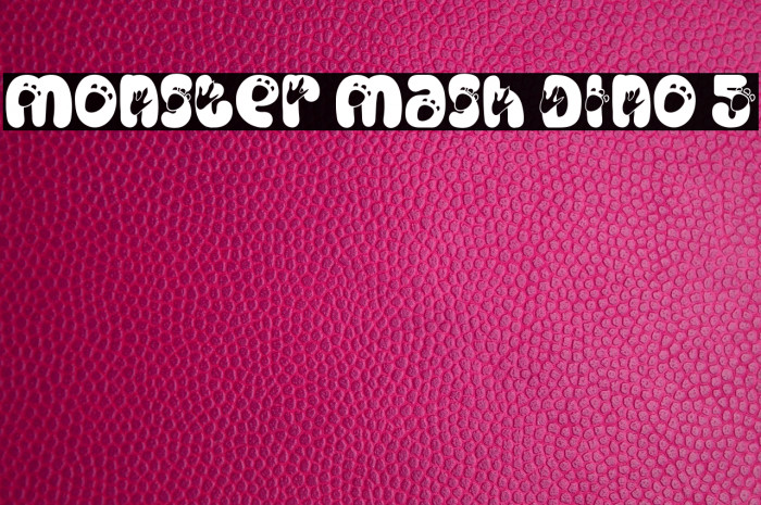 Monster Mash Dino 5 Example 3