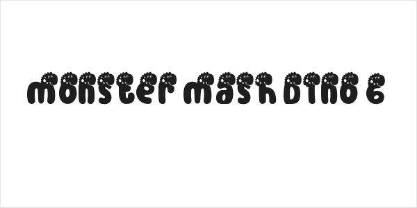 Monster Mash Dino 6 Logo