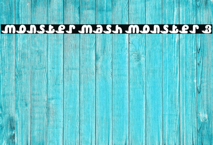 Monster Mash Monster 3 Example 2