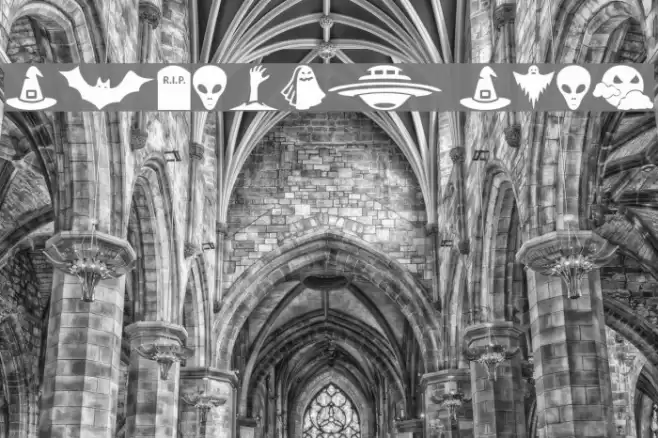 Monster Mash Font examples