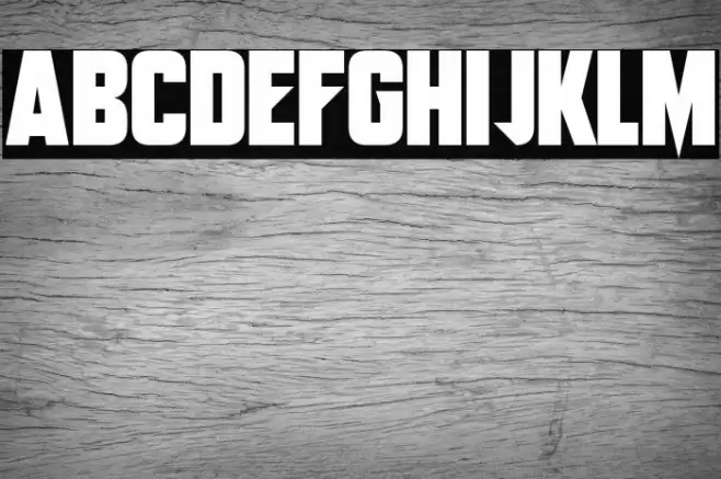 Monster Mech Font examples