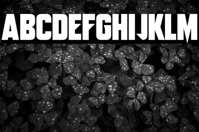 Monster Mech Font examples