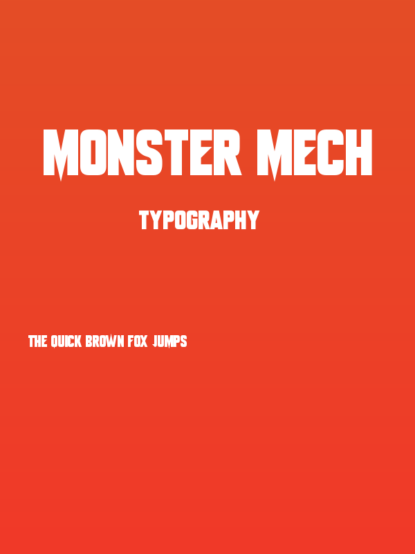 Monster Mech Poster
