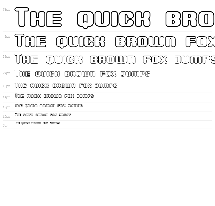 Monster Outline Waterfall