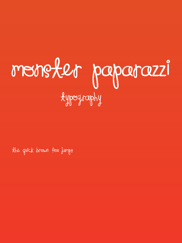 Monster Paparazzi Poster