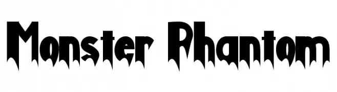 Monster Phantom  Free Fonts Download