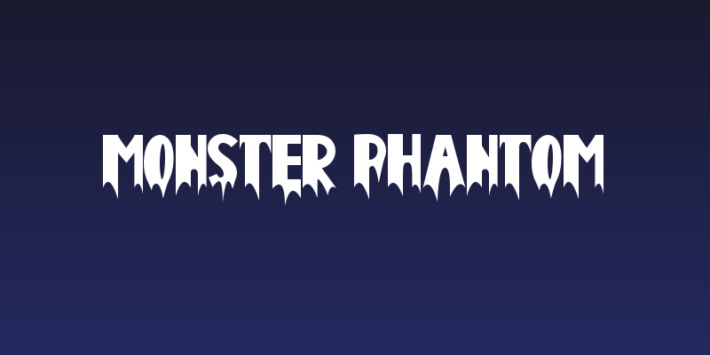 Monster Phantom Social Header