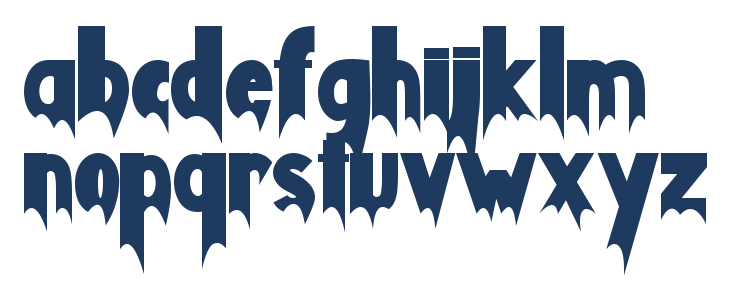 Monster Phantom Lowercase