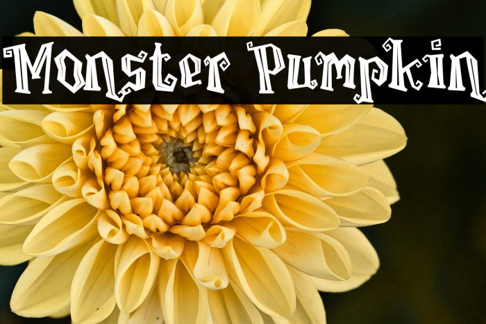 Monster Pumpkin Example 2