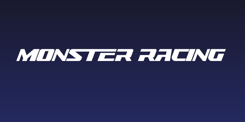 Monster Racing Social Header