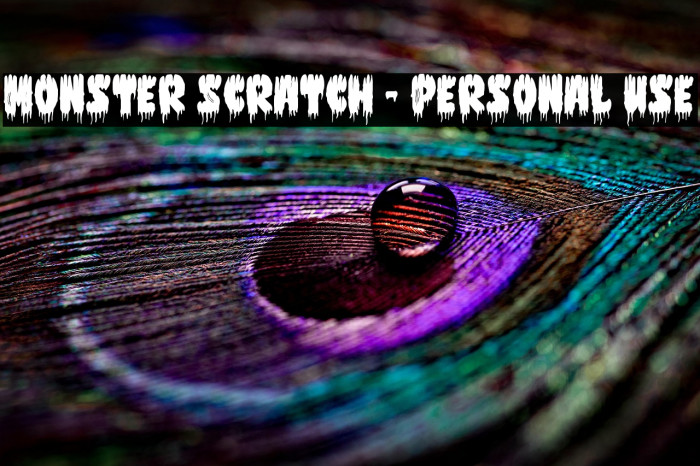 Monster Scratch - Personal use Example 2