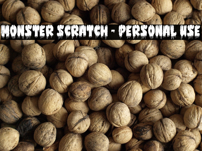 Monster Scratch - Personal use Example 3
