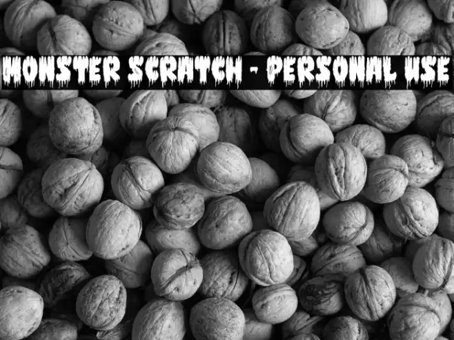 Monster Scratch - Personal use Example 3