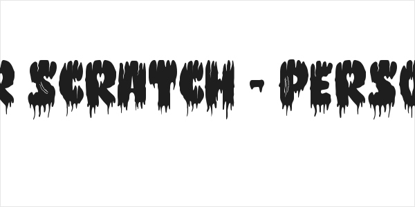 Monster Scratch - Personal use Logo