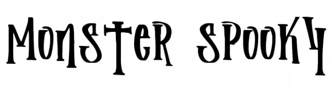 Monster Spooky  免费字体下载