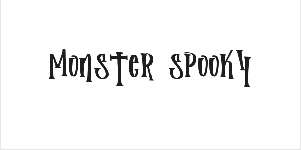 Monster Spooky Logo