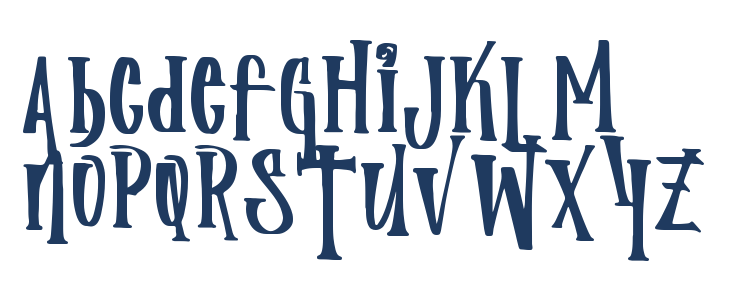 Monster Spooky Lowercase