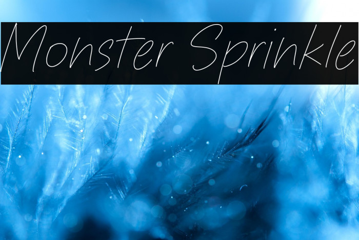 Monster Sprinkle Example 3