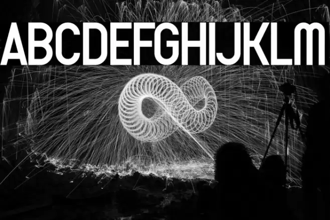 Monster Twenty Font examples