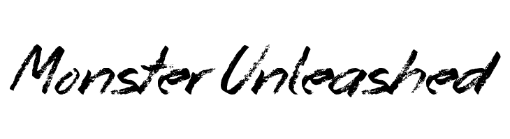 Monster Unleashed  नि: शुल्क फ़ॉन्ट्स डाउनलोड