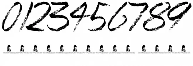 Monster Unleashed Font OTHER CHARS