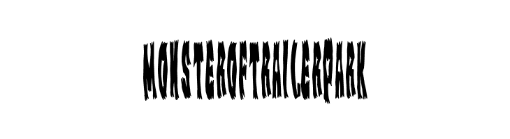 Monster of Trailer Park  नि: शुल्क फ़ॉन्ट्स डाउनलोड