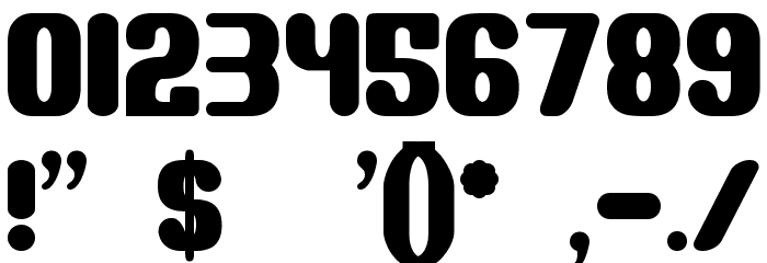 Monster Font OTHER CHARS