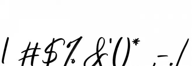 Monster Font OTHER CHARS