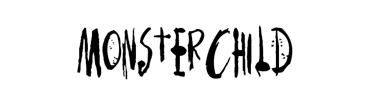 MonsterChild  フリーフォントのダウンロード