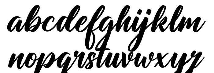 MonsterClubhouse Font LOWERCASE