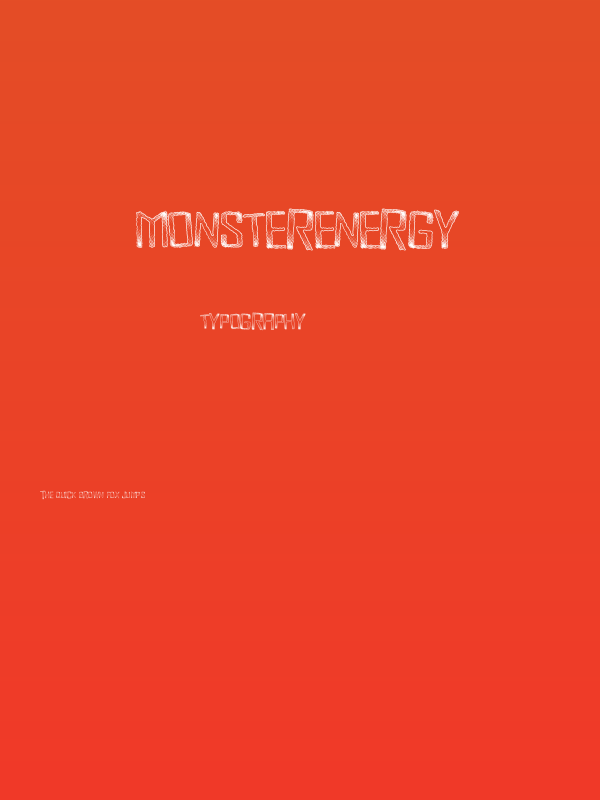 MonsterEnergy Poster