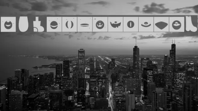 MonsterHappy Font examples