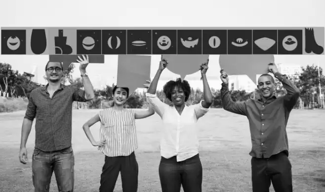 MonsterHappy Font examples