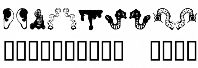 MonsterMasher Font OTHER CHARS