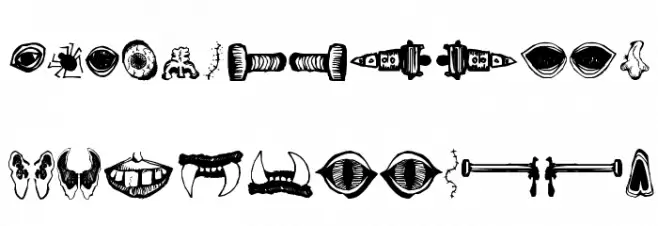 MonsterMasher Fuentes MINÚSCULAS