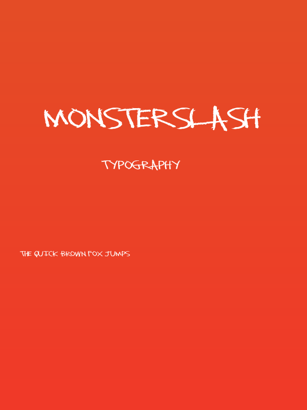 MonsterSlash Poster