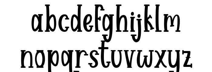 MonsterSweetness Font LOWERCASE