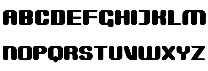 Monster Font LOWERCASE