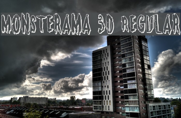 Monsterama 3D Regular Example 2