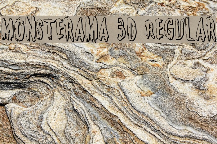 Monsterama 3D Regular Example 3