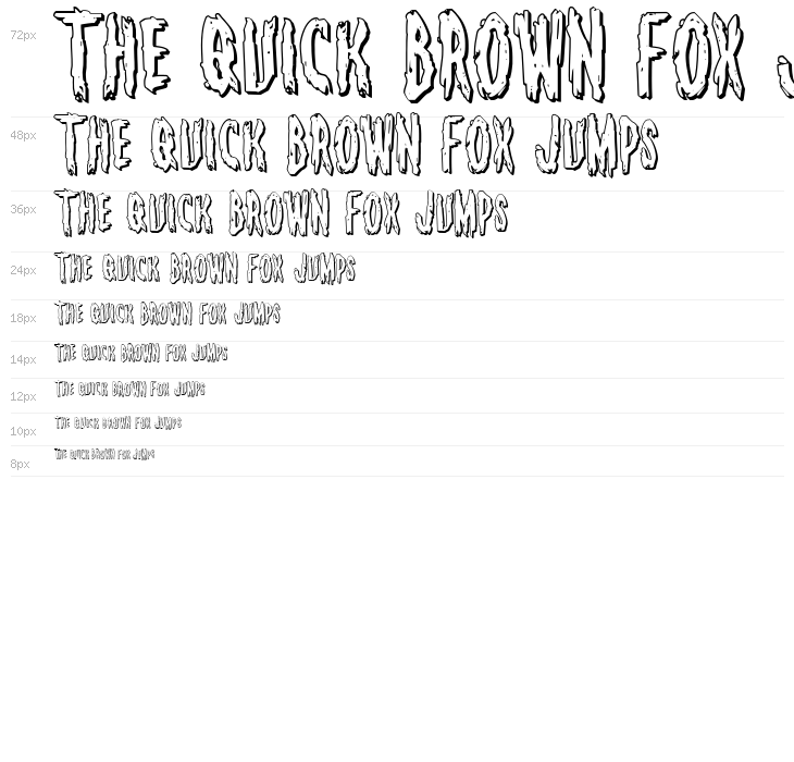 Monsterama 3D Regular Waterfall