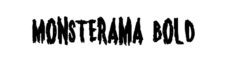 Monsterama Bold  免费字体下载